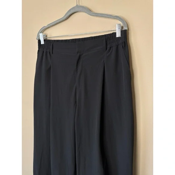 ALO High-Waist Pursuit Trouser Black Size Medium Long - Picture 3 of 12